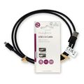 nedis ccgl60500bk20 usb 20 cable usb a male usb micro b male 11w 200m black extra photo 2