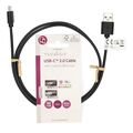 nedis ccgl60601bk10 usb 20 cable usb a male usb c male 25w 100m black extra photo 2