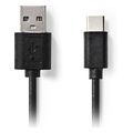 nedis ccgl60601bk20 usb 20 cable usb a male usb c male 25w 200m black extra photo 1 nedis ccgl60601bk20 usb 20 cable usb a male usb c male 25w 200m black extra photo 1