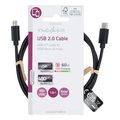nedis ccgl60810bk20 usb 20 cable usb a male uc e6 8 pins male 200m black extra photo 2