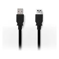 nedis ccgl61500bk05 usb 32 gen 1 cable usb a male usb micro b male 5gbps 050m black extra photo 1