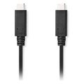 nedis ccgl64750bk10 usb 32 gen 2x1 cable usb c male usb c male 10 gbps 100m black extra photo 1
