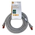nedis ccgl85200gy10 cat6 cable rj45 male rj45 male u utp 100m grey extra photo 2