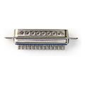 nedis ccgp52812me d sub coupler d sub 9 pin male d sub 9 pin female metal extra photo 4