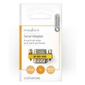 nedis ccgp52812me d sub coupler d sub 9 pin male d sub 9 pin female metal extra photo 4