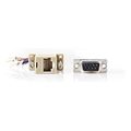 nedis ccgp52821iv d sub adapter d sub 9 pin male rj45 8p8c female ivory extra photo 1