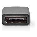 nedis ccgp64850gy usb adapter usb 32 gen 1 usb c male vga female black grey polybag extra photo 4
