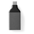nedis ccgp64850gy usb adapter usb 32 gen 1 usb c male vga female black grey polybag extra photo 5