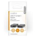 nedis ccgp64850gy usb adapter usb 32 gen 1 usb c male vga female black grey polybag extra photo 7