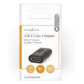 nedis ccgp65960bk10 usb c adapter usb c male 35mm female 100m black extra photo 4