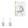 nedis ccgp85100gy10 cat 5e utp network cable rj45 male rj45 male 10 m grey extra photo 1
