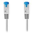 nedis ccgp85901bk03 cat6 cable rj45 female rj45 female u utp 30cm nylon black polybag extra photo 2