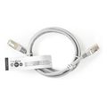 nedis ccgt85110gy10 cat 5e f utp network cable rj45 8p8c male rj45 8p8c male 10m grey extra photo 2