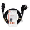 nedis cegl10000bk20 power cable angled schuko plug male iec 320 c13 200m black extra photo 2 nedis cegl10000bk20 power cable angled schuko plug male iec 320 c13 200m black extra photo 2