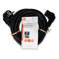 nedis cegl10100bk20 power cable angled schuko male iec 320 c5 200m black extra photo 2
