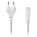 nedis cegl11040wt30 power cable euro male iec 320 c7 300m white extra photo 1