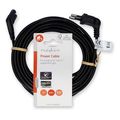 nedis cegl11918bk power cable angled plug with earth contact male open 180m blackp extra photo 2