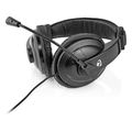 nedis chst210bk pc headset over ear stereo 1x 35mm 2x 35mm black extra photo 4