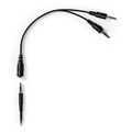 nedis chst210bk pc headset over ear stereo 1x 35mm 2x 35mm black extra photo 6
