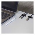 nedis cotg15120gy100 unbalanced xlr audio cable xlr 3 pin female 635 mm male 10 m greyc extra photo 5