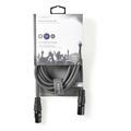 nedis coth15010gy50 balanced xlr audio cable xlr 3 pin male xlr 3 pin female 50 m grey extra photo 3