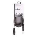 nedis coth15120gy30 unbalanced xlr audio cable xlr 3 pin female 635 mm male 30 m grey extra photo 3