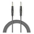 nedis coth23000gy50 unbalanced audio cable 635 mm male 635 mm male 50 m grey extra photo 2