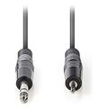 nedis coth23205gy30 stereo audio cable 635 mm male 35 mm male 30m grey extra photo 1