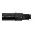 nedis cotp15902bk xlr connector xlr 3 pin female blackp extra photo 2