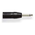 nedis cotp15942bk xlr adapter mono xlr 3 pin male 635 mm male blackp extra photo 2