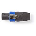 nedis cotp16901bk speaker connector speaker 4 pin male blackp extra photo 4