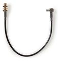 nedis csgb02125bk02 sma cable sma female ts9 50ohm 020m black extra photo 1
