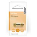nedis csgb02940gd sma adapter sma female sma female gold plated 50ohm 2pcsp extra photo 3