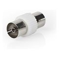 nedis csgb40941wt coax adapter iec coax female iec coax female whitep extra photo 1 nedis csgb40941wt coax adapter iec coax female iec coax female whitep extra photo 1