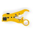 nedis csgg49520ye coax cable stripper rg59 rg6 rg7 rg11p extra photo 1
