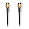 nedis csgl02000bk20 sma cable sma male sma male 50ohm 200m black extra photo 2