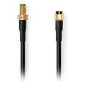 nedis csgl02400bk100 sma cable sma male sma female 100m blackc extra photo 2