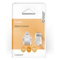 nedis ctgb90933tp telecom connector rj11 gold plated transparent extra photo 3