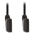 nedis cvgb31000bk20 scart cable scart male scart male 20 m black extra photo 1