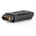 nedis cvgb34900bk hdmi adapter hdmi female hdmi female blackp extra photo 1
