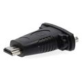 nedis cvgb34910bk hdmi adapter hdmi male dvi d 24 1 pin female blackp extra photo 2