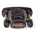 nedis cvgb34912bk hdmi adapter dvi d 24 1 pin male hdmi female blackp extra photo 2
