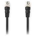nedis cvgl01000bk20 bnc video cable bnc male bnc male 75ohm 200m black extra photo 1