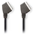 nedis cvgl31001bk15 scart cable scart male scart male 480p 150m black extra photo 2
