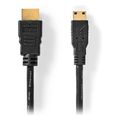 nedis cvgl34500bk15 high speed hdmi cable with ethernet 4k30hz 150m black extra photo 1