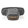 nedis cvgp34911bk hdmi dvi adapter hdmi female dvi d 24 1 pin female blackp extra photo 2