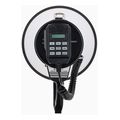 nedis meph250wt megaphone built in siren bluetooth black white extra photo 2
