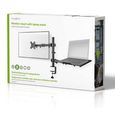 nedis mmsisnb110bk desk monitor mount for notebook 1 screen 15 32 75x75 100x100 extra photo 6
