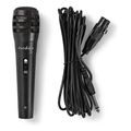 nedis mpwd15bk wired microphone 75 db 3db sensitivity 80 hz 12 khz 50 m extra photo 2
