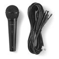 nedis mpwd25bk wired microphone 72 db 3db sensitivity 85 hz 11 khz 5m extra photo 1
